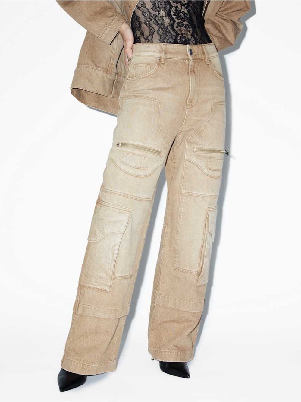 AllSaints Archie Cargo Jeans